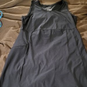 Black dress with pockets